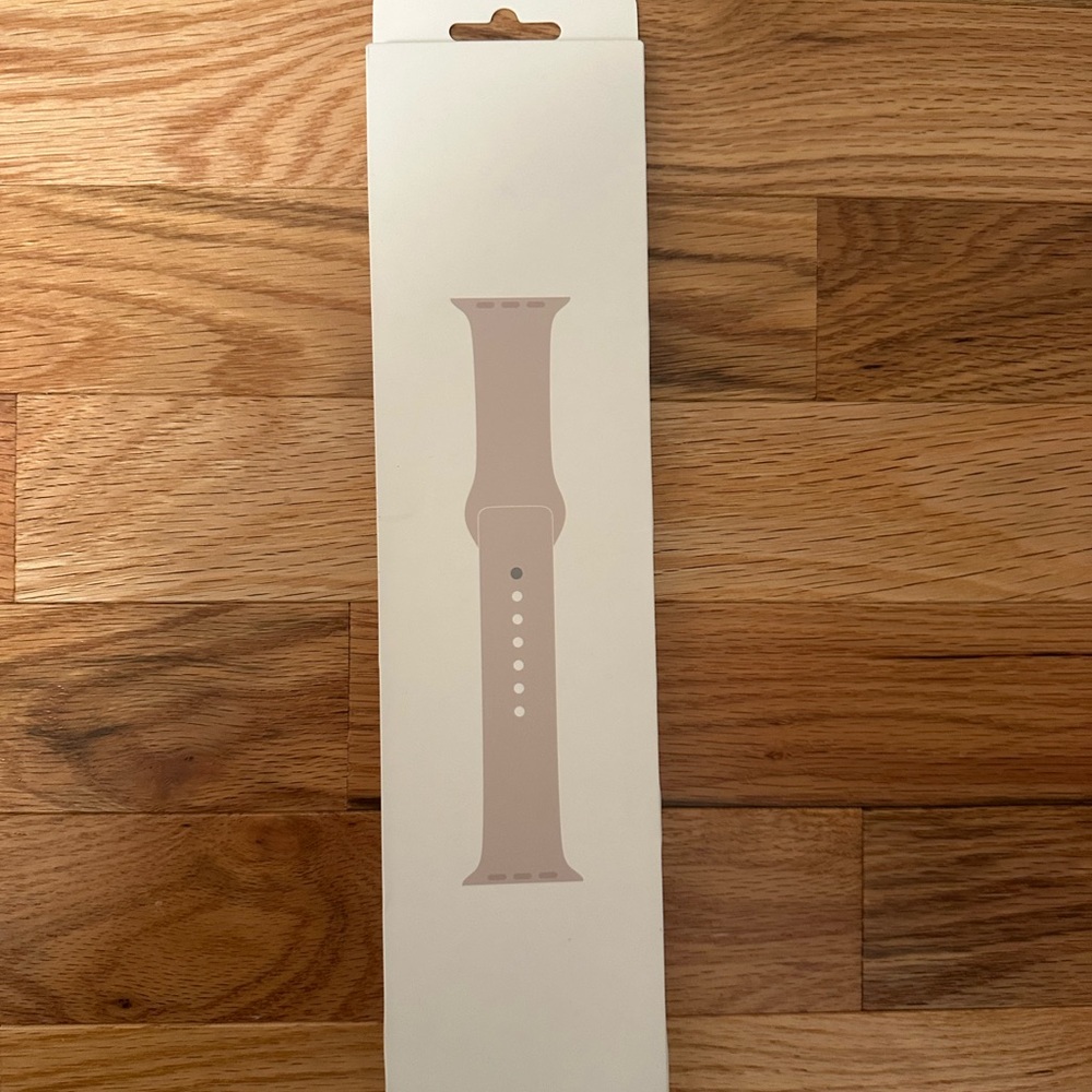“Starlight” Apple Watch Sport Band